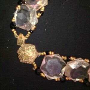 Vintage Miriam Lucite Choker Necklace 18" $100